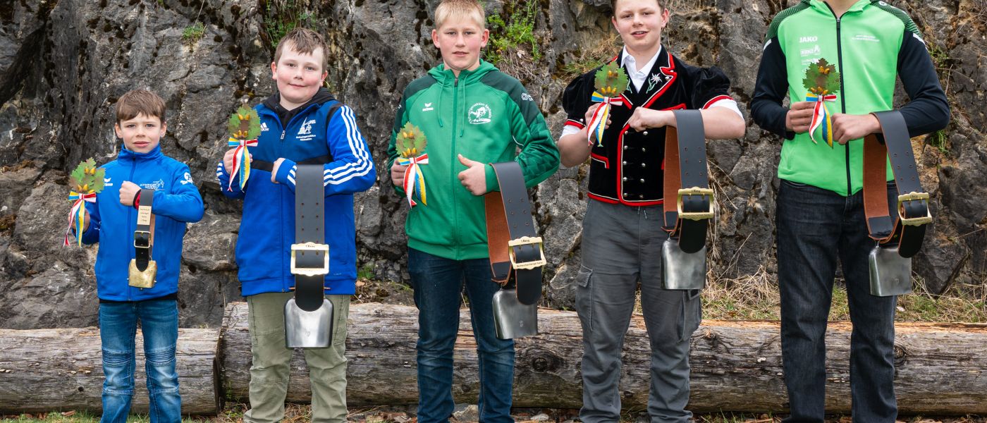 v.l.n.r. Michel Tim,Schön Janik,Rohrer Marco,Wenger Ramon und Renggli David